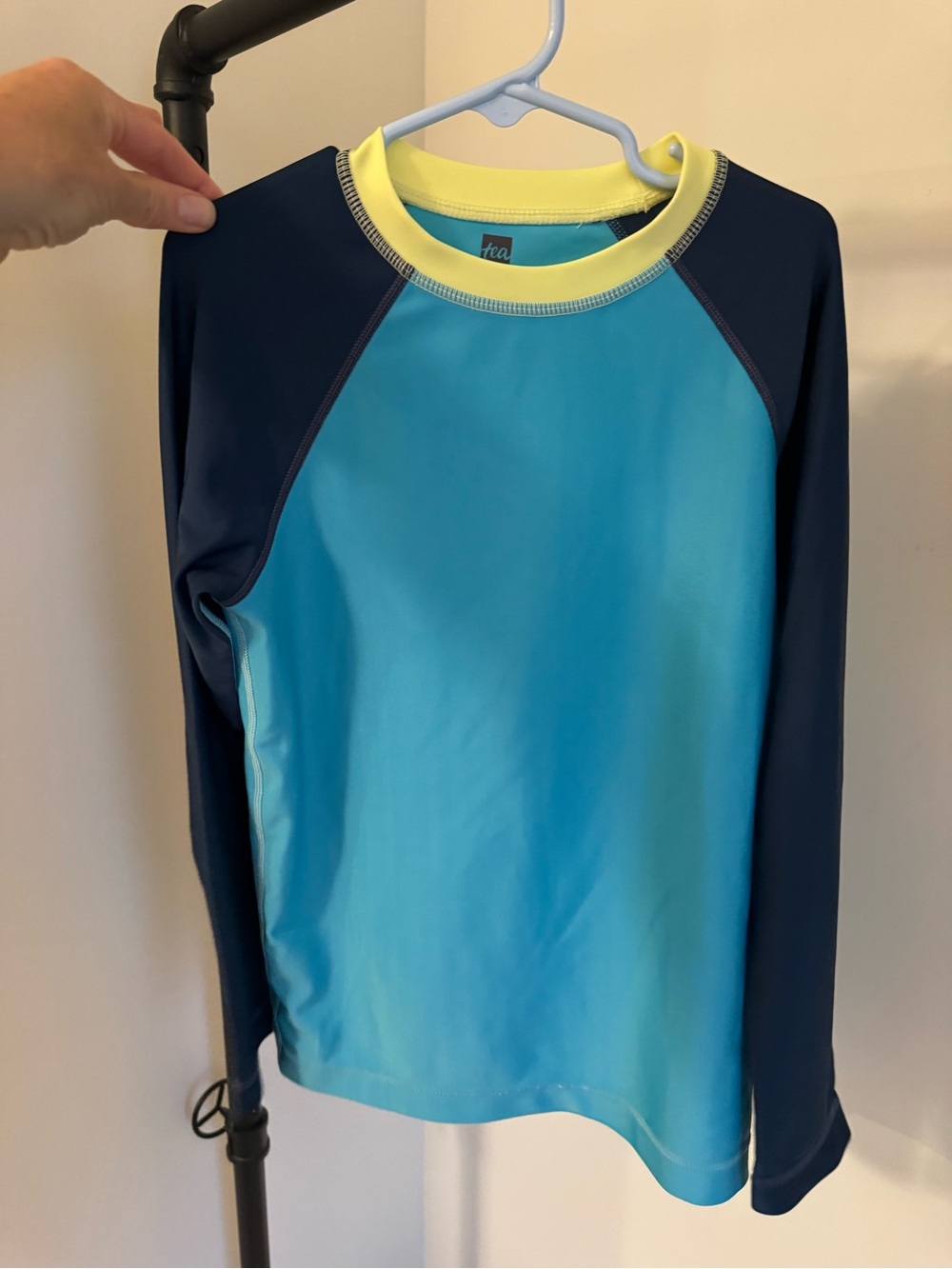 Tea Collection Blue, Navy & Yellow Kids Rash Guard